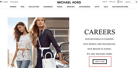 application michael kors|michael kors sales assistant.